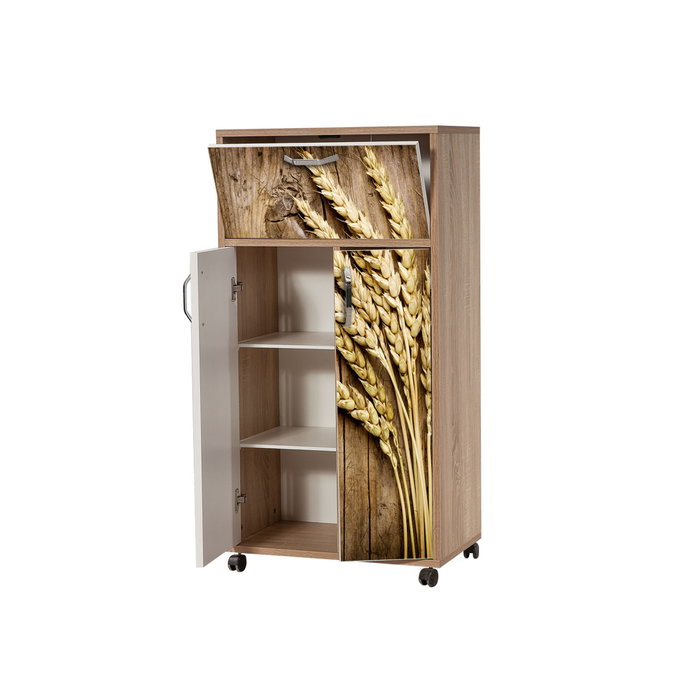 Hanah Home Kiler - 735 Armario Multiusos Roble Sonoma